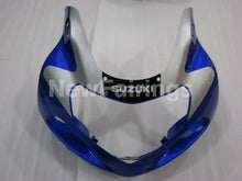 Charger l'image dans le visualiseur de la galerie, Blue and Silver Black Factory Style - GSX-R600 01-03 Fairing Kit