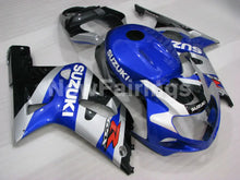 Charger l'image dans le visualiseur de la galerie, Blue and Silver Black Factory Style - GSX-R600 01-03 Fairing Kit