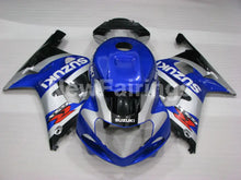 Charger l'image dans le visualiseur de la galerie, Blue and Silver Black Factory Style - GSX-R600 01-03 Fairing Kit