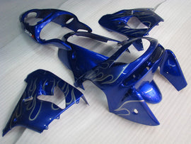 Blue with Silver Flame - NINJA ZX-9R 98-99 Fairing Kit