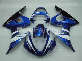 Blue White and Black Factory Style - YZF-R6 03-04 Fairing Kit Vehicles & Parts > Vehicle Parts & Accessories > Motor
