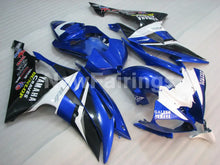 Charger l'image dans la galerie, Blue White and Black Dunlop - YZF-R6 08-16 Fairing Kit Vehicles &amp; Parts > Vehicle Parts &amp; Accessories > Motor Vehicle