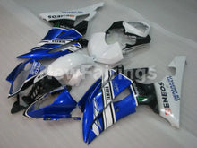 Charger l'image dans la galerie, Blue and White Black ENEOS - YZF-R6 08-16 Fairing Kit Vehicles &amp; Parts > Vehicle Parts &amp; Accessories > Motor Vehicle