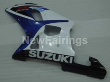 Charger l'image dans la galerie, Blue and White Black Factory Style - GSX-R600 01-03 Fairing Kit