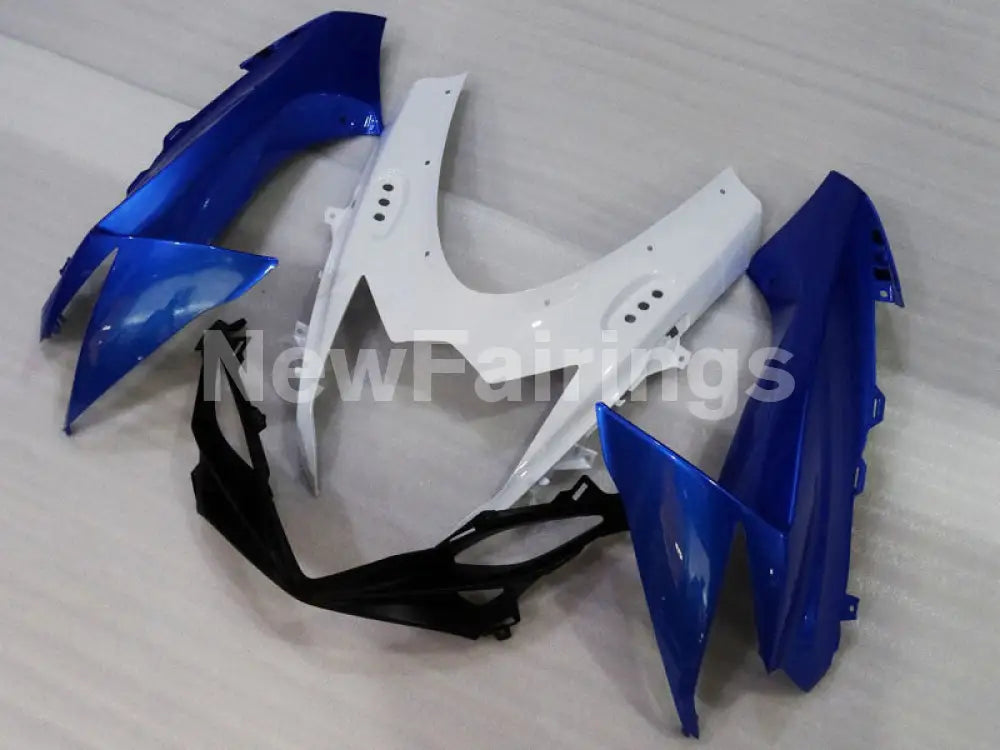 Blue and White Black Factory Style - GSX-R750 11-24 Fairing Kit