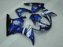 Charger l'image dans la galerie, Blue White and Black Factory Style - YZF-R6 03-04 Fairing Kit Vehicles &amp; Parts > Vehicle Parts &amp; Accessories > Motor