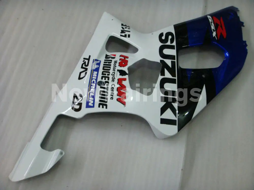 Blue and White Black MOTUL - GSX-R600 01-03 Fairing Kit