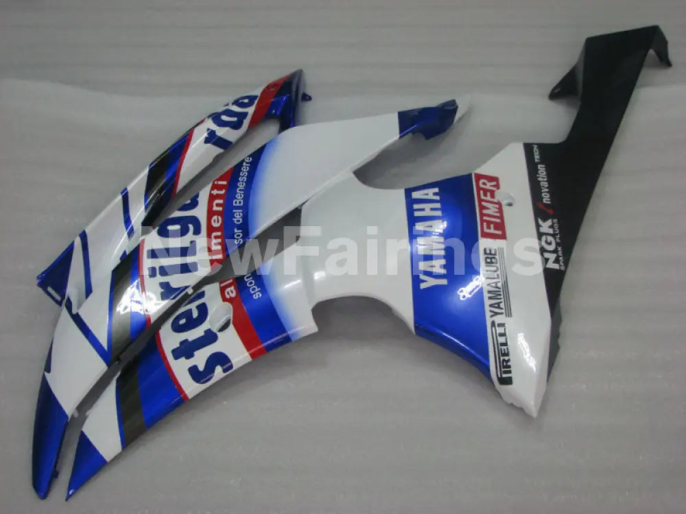 Blue White and Black Sterilgarda - YZF-R6 08-16 Fairing Kit Vehicles & Parts > Vehicle Parts & Accessories > Motor
