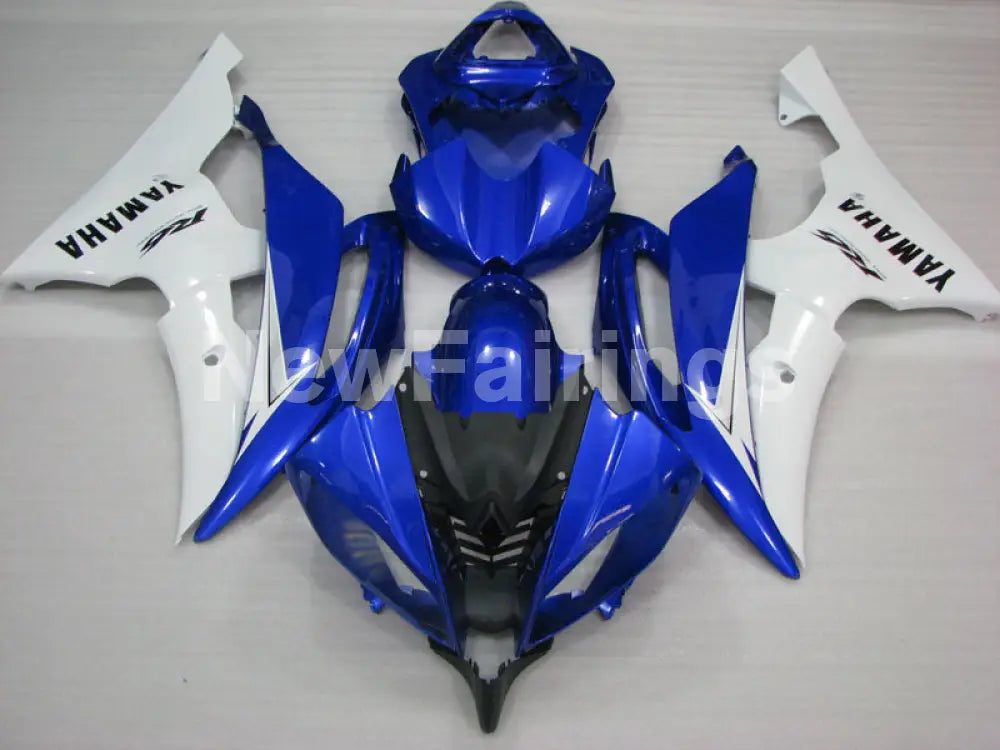 Blue and White Factory Style - YZF-R6 08-16 Fairing Kit Vehicles & Parts > Vehicle Parts & Accessories > Motor Vehicle
