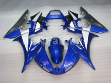 Charger l'image dans la galerie, Blue and White Grey Factory Style - YZF-R6 03-04 Fairing Kit Vehicles &amp; Parts > Vehicle Parts &amp; Accessories > Motor