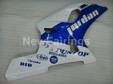 Charger l'image dans la galerie, Blue and White Jordan - GSX-R600 01-03 Fairing Kit