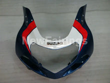Charger l'image dans la galerie, Blue and White Red Factory Style - GSX-R600 01-03 Fairing Kit