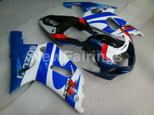Charger l'image dans la galerie, Blue and White Red Factory Style - GSX-R600 01-03 Fairing Kit