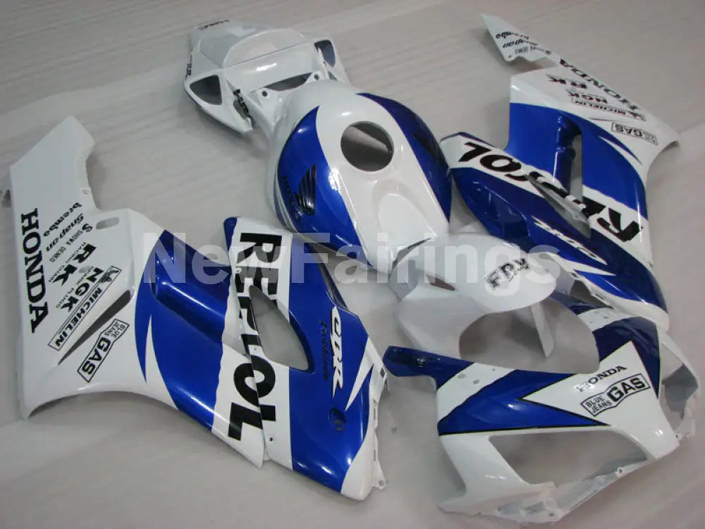 Blue and White Repsol - CBR1000RR 04-05 Fairing Kit