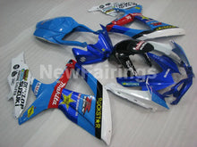 Charger l'image dans la galerie, Blue and White ROCKSTAR - GSX-R600 08-10 Fairing Kit