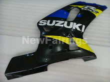 Charger l'image dans le visualiseur de la galerie, Blue and Yellow Black Factory Style - GSX-R600 01-03 Fairing Kit