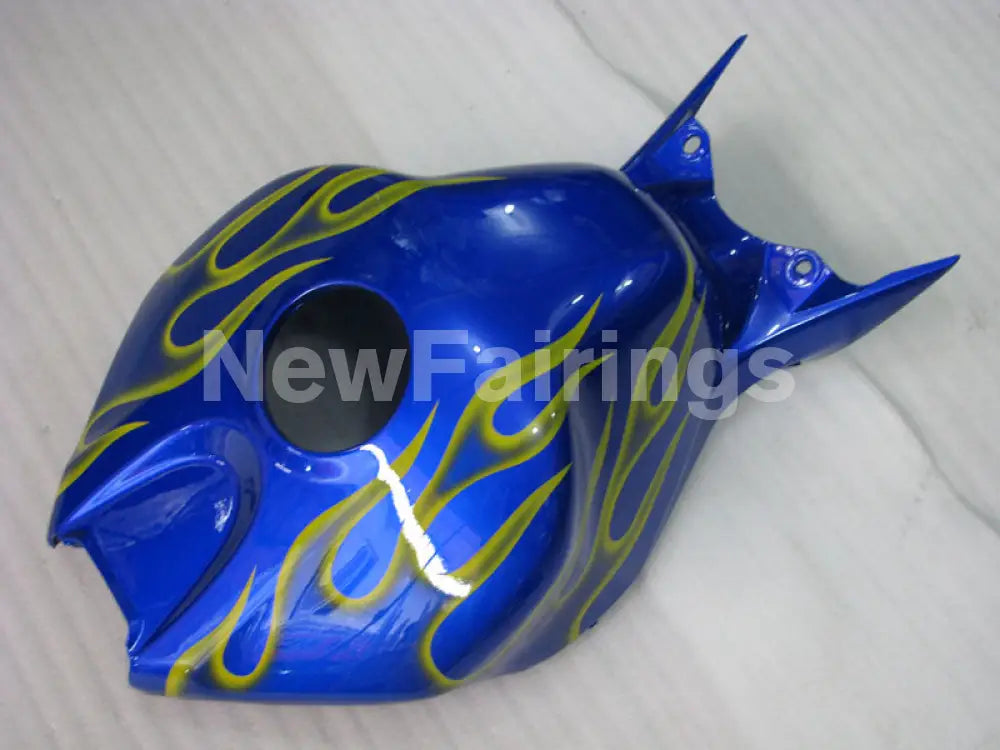 Blue and Yellow Flame - CBR1000RR 06-07 Fairing Kit