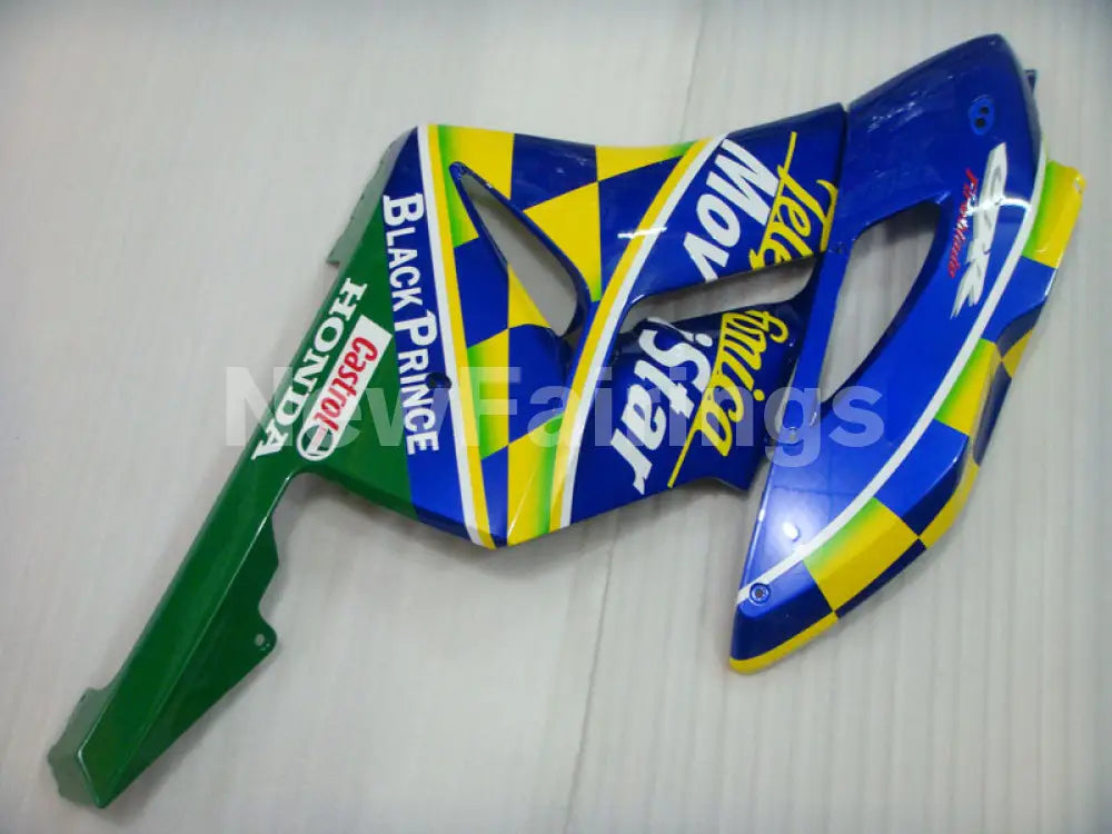 Blue and Yellow Movistar - CBR1000RR 04-05 Fairing Kit