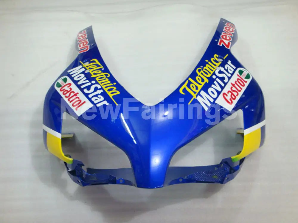 Blue and Yellow Movistar - CBR1000RR 04-05 Fairing Kit