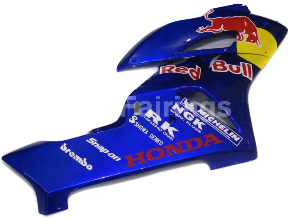 Blue and Yellow Red Bull - CBR1000RR 04-05 Fairing Kit