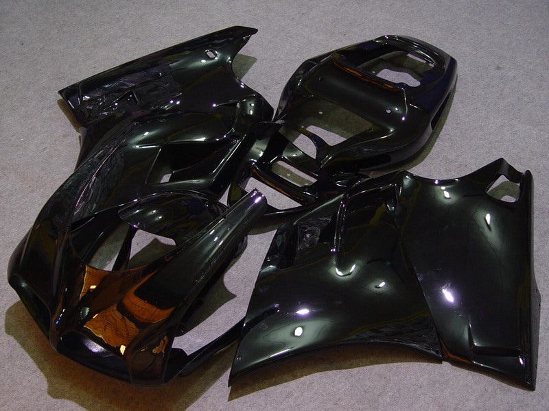 Gloss Black No decals - Ducati 748/916/996/998 96-02 Fairing Kit