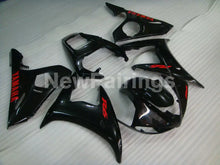 Charger l'image dans la galerie, Gloss Black with Red Decals Factory Style - YZF-R6 03-04 Fairing Kit Vehicles &amp; Parts > Vehicle Parts &amp; Accessories >