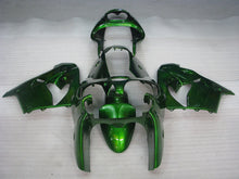 Charger l&#39;image dans la galerie, Gloss Green No decals - NINJA ZX-9R 00-01 Fairing Kit