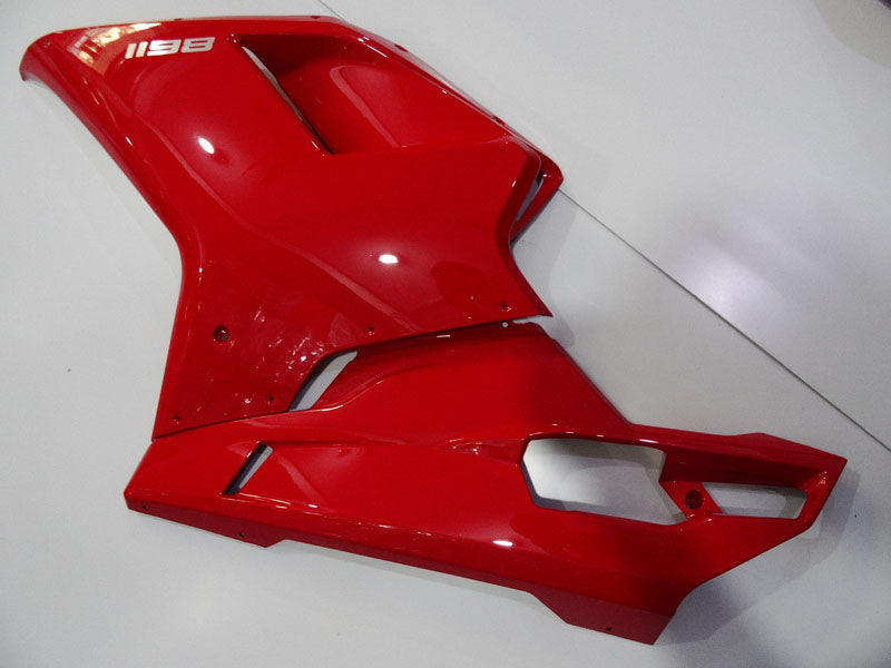 Gloss Red Factory Style - Ducati 1198 07-11 Fairing Kit