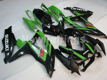 Charger l&#39;image dans la galerie, Green and Black Factory Style - GSX-R600 08-10 Fairing Kit