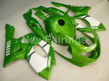 Charger l&#39;image dans la galerie, Green and White Factory Style - YZF600R Thundercat 96-07 Fairing Kit Vehicles &amp; Parts &gt; Vehicle Parts &amp; Accessories &gt;