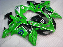 Charger l'image dans le visualiseur de la galerie, Green and Black alpinestars - NINJA ZX-10R 06-07 Fairing Kit