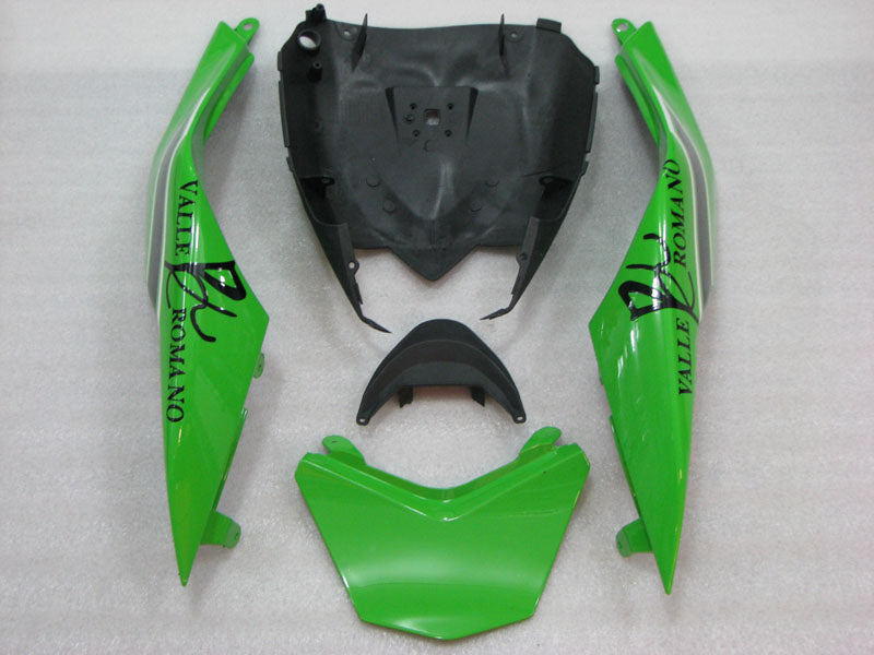 Green and Black alpinestars - NINJA ZX-10R 08-10 Fairing Kit