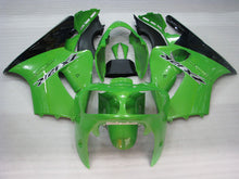 Charger l&#39;image dans la galerie, Green and Black Factory Style - NINJA ZX-12R 00-01 Fairing
