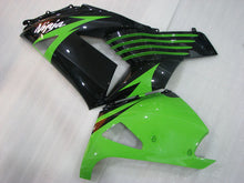 Charger l&#39;image dans la galerie, Green and Black Factory Style - NINJA ZX-14R 06-11 Fairing