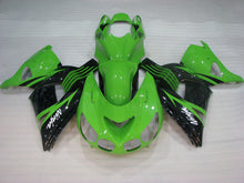 Charger l&#39;image dans la galerie, Green and Black Factory Style - NINJA ZX-14R 06-11 Fairing