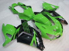 Charger l&#39;image dans la galerie, Green and Black Factory Style - NINJA ZX-14R 06-11 Fairing