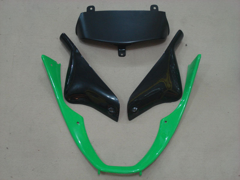 Green Black Factory Style - NINJA ZX-6R 00-02 Fairing Kit