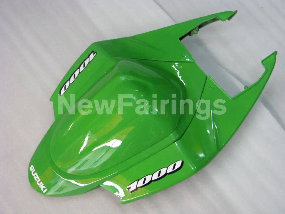 Green and Black Flame - GSX-R1000 05-06 Fairing Kit