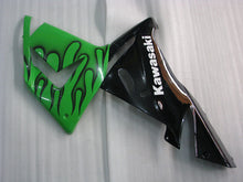 Charger l'image dans le visualiseur de la galerie, Green and Black Flame - NINJA ZX-10R 04-05 Fairing Kit