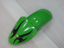Charger l'image dans la galerie, Green with Black Flame - NINJA ZX-9R 98-99 Fairing Kit