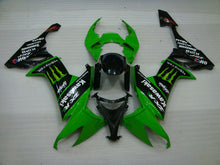 Charger l'image dans la galerie, Green Black Monster - NINJA ZX-10R 08-10 Fairing Kit
