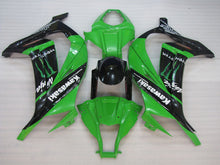 Charger l'image dans le visualiseur de la galerie, Green and Black Monster - NINJA ZX-10R 11-15 Fairing Kit
