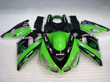 Charger l&#39;image dans la galerie, Green and Black Monster - NINJA ZX-14R 06-11 Fairing Kit