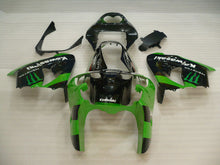 Charger l'image dans la galerie, Green and Black Monster - NINJA ZX-9R 02-03 Fairing Kit