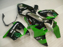 Charger l'image dans la galerie, Green and Black Monster - NINJA ZX-9R 02-03 Fairing Kit