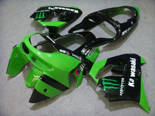 Charger l'image dans la galerie, Green and Black Monster - NINJA ZX-9R 98-99 Fairing Kit