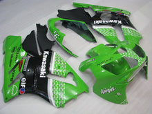 Charger l&#39;image dans la galerie, Green and Black Nakano - NINJA ZX-12R 02-04 Fairing Kit