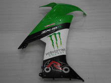 Charger l'image dans le visualiseur de la galerie, Green and Black White Monster - NINJA ZX-10R 08-10 Fairing Kit