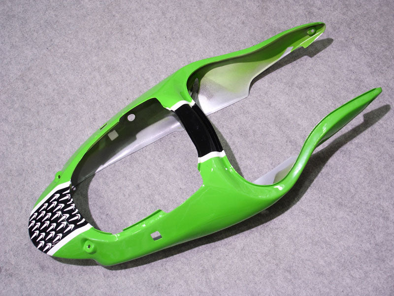 Green and Black White Nakano - NINJA ZX-9R 00-01 Fairing