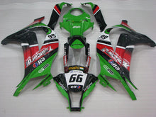 Charger l'image dans la galerie, Green and Red Black Motocard - NINJA ZX-10R 11-15 Fairing Kit